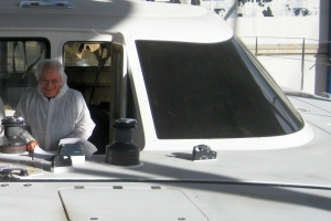 Elithion inspecting yacht