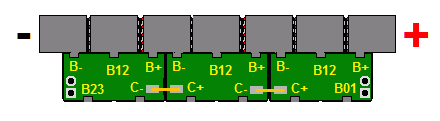 Communication wire between Cell Boards, mirror