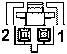 2-pin Molex C-Grid CL female housing pin-out