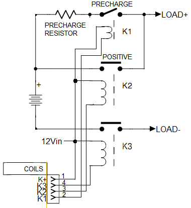 Elithion Lithiumate manual - Installation - BMS controller (w/o HV) wiring