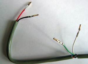 Cell Board harness, connectors on Cell Board end